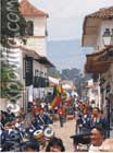 Desfile de Colegios Cra 9 Villa de Leyva
