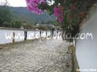 Calle empedrada Villa de Leyva